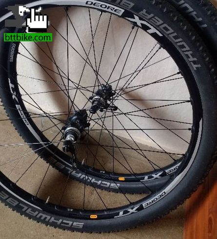 SHIMANO XT DISC TUBELESS ++ MICHELIN NUEVAS26 de foxy2007 Ruedas, Cubiertas, Llantas SHIMANO XT DISC TUBELESS ++ MICHELIN NUEVAS26
