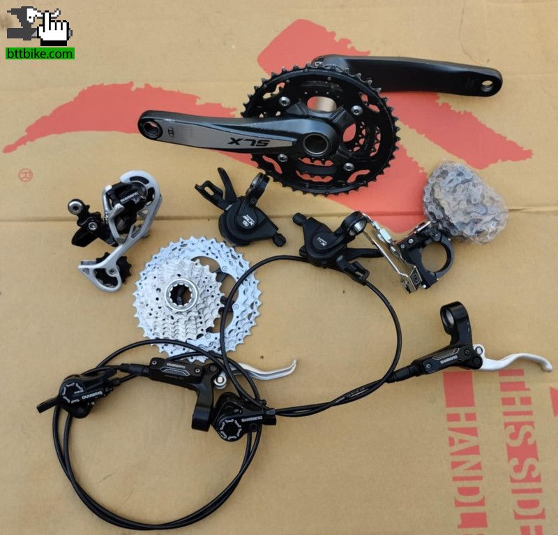 GRUPO SHIMANO SLX COMPLETO CON FRENOS de foxy2007 Cambio, Shifter,Descarrilador GRUPO SHIMANO SLX COMPLETO CON FRENOS
