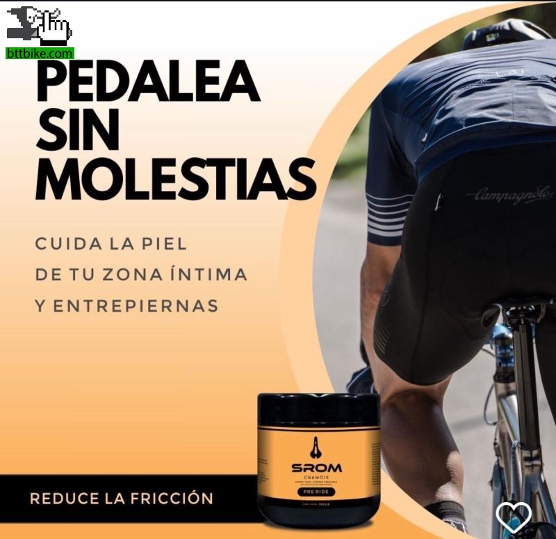 Crema SROM Chamois Pre Ride de giusseppe XC Cross Country Crema SROM Chamois Pre Ride