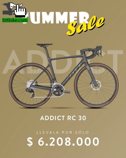 Scott Addict RC 30 PROMO EFECTIVO de scottstorepilar Bicicletas de ruta y pista Scott Addict RC 30 PROMO EFECTIVO