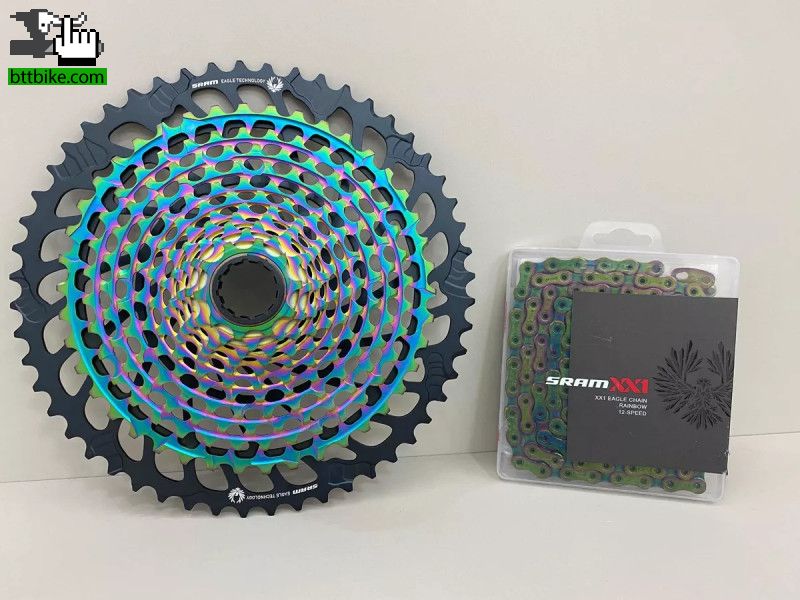 Sram Xx1 Eagle Rainbow xd 10-52t 12v de foxy2007 Cadena,Piñon, Corona Sram Xx1 Eagle Rainbow xd 10-52t 12v