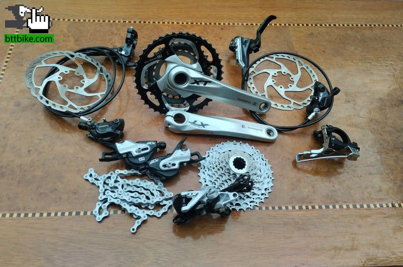 Grupo SHIMANO XT COMPLETO +FRENOS SLX 10V de foxy2007 Cambio, Shifter,Descarrilador Grupo SHIMANO XT COMPLETO +FRENOS SLX 10V