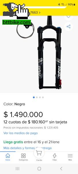 Horquilla fox 32 rhythym de Sebas428 Horquilla de suspensión simple Horquilla fox 32 rhythym