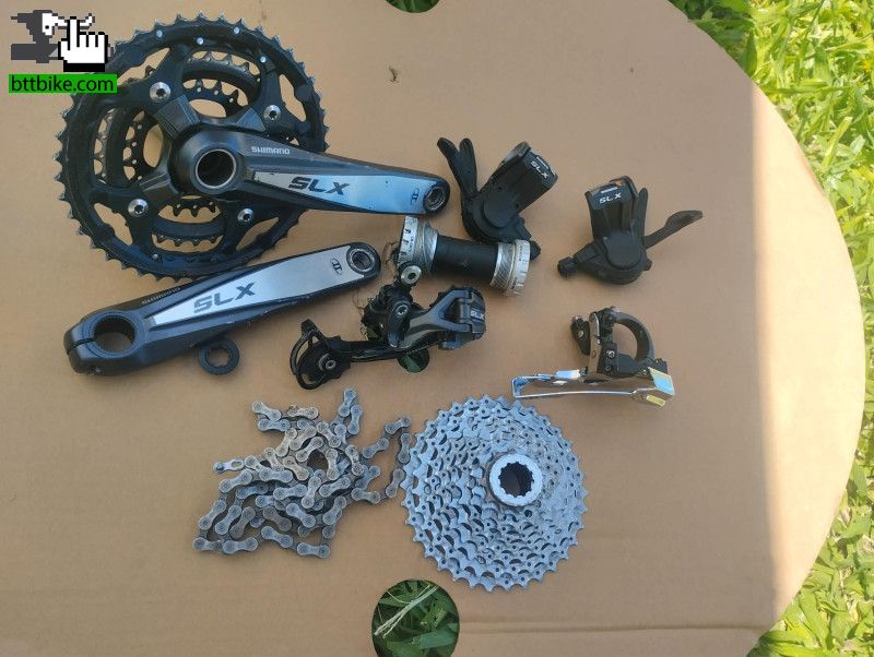 grupo shimano slx 3x9v de foxy2007 Cambio, Shifter,Descarrilador grupo shimano slx 3x9v