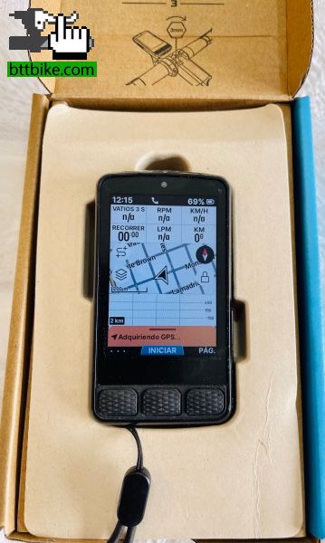 Ciclocomputadora Wahoo Roam V3 de whram Computadora, Polar,Pulsómetro, GPS, Reloj Ciclocomputadora Wahoo Roam V3