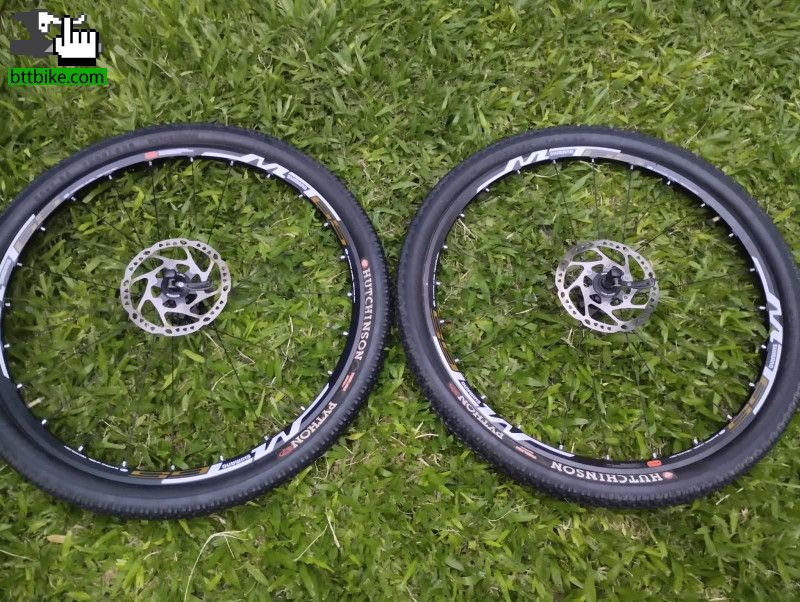 Shimano SLX Mt65 UST TUBELESS++ HUTCHINSON TUBELESS++ ROTORES SLX 26 de foxy2007 Ruedas, Cubiertas, Llantas Shimano SLX Mt65 UST TUBELESS++ HUTCHINSON TUBELESS++ ROTORES SLX 26
