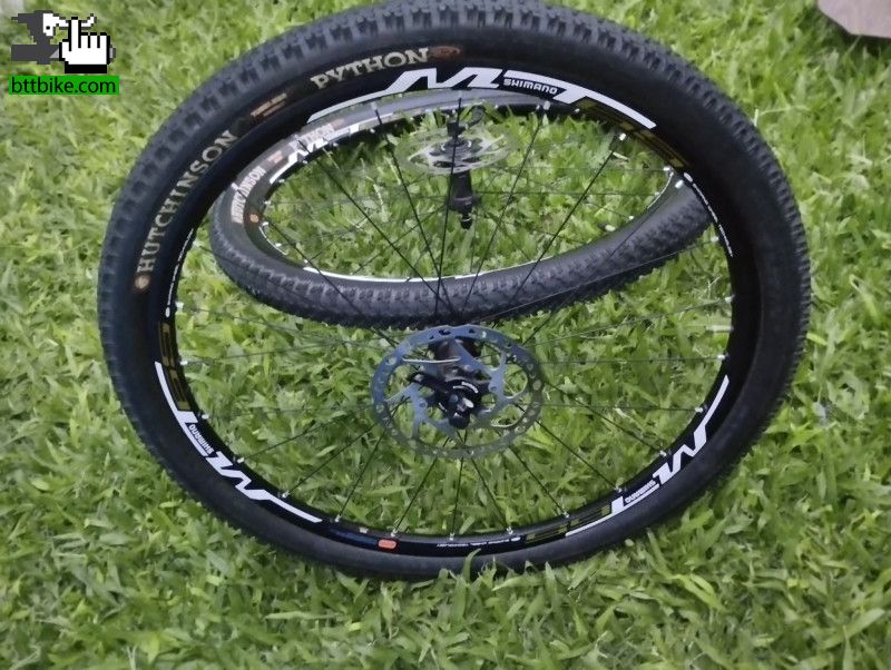 Shimano SLX Mt65 UST TUBELESS++ CUBIERTAS++ ROTORES SLX 26 de foxy2007 Ruedas, Cubiertas, Llantas Shimano SLX Mt65 UST TUBELESS++ CUBIERTAS++ ROTORES SLX 26