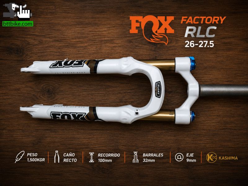 FOX FACTORY 32 KASHIMA RLC 100mm 26/27.5 de foxy2007 Horquilla de suspensión simple FOX FACTORY 32 KASHIMA RLC 100mm 26/27.5
