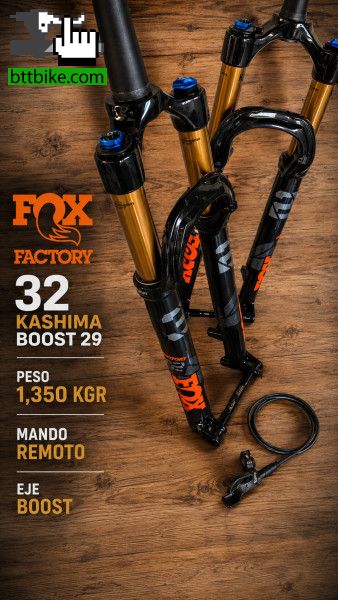 FOX FACTORY 32MM 2025 /remoto 15x100 29er de foxy2007 Horquilla de suspensión simple FOX FACTORY 32MM 2025 /remoto 15x100 29er
