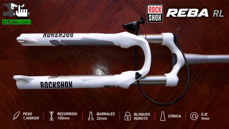 ROCK SHOX REBA RL REMOTO conica 9mm 27,5/29er de foxy2007 Horquilla de suspensión simple ROCK SHOX REBA RL REMOTO conica 9mm 27,5/29er