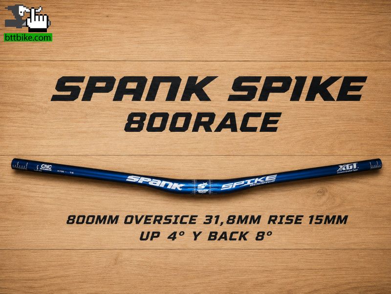 SPANK SPIKE 800RACE CNC XGT OVERSICE 800mm de foxy2007 Manillar, Manubrio,Puños, Cuernitos SPANK SPIKE 800RACE CNC XGT OVERSICE 800mm