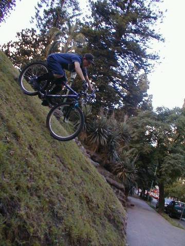 downhill