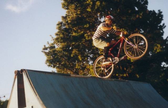 Spin en rampa de freestyle