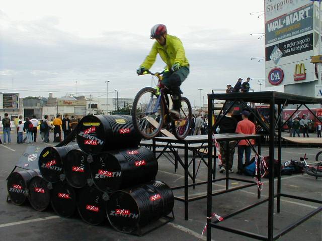 Drop off de tarima mediana