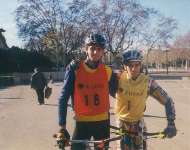 MATIAS Y CESAR CANAS EN LA ULTIMA FECHA DEL CAMP PAISES CATALNANES TEMP. 2000