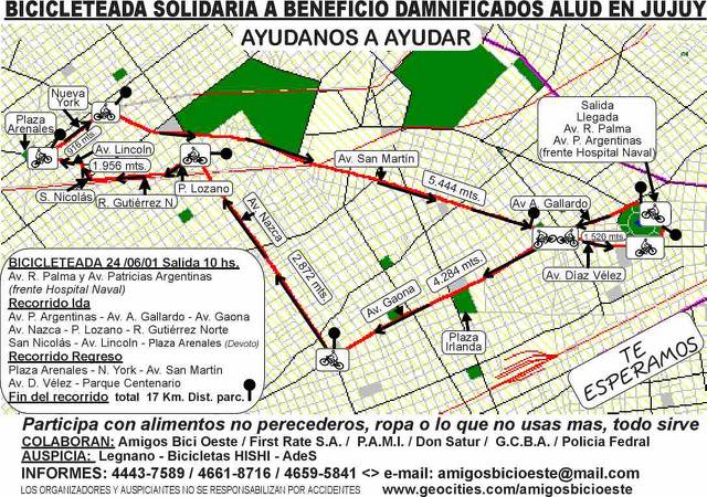 Bicicleteada Solidaria