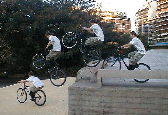 Secuencia de salto en la biblioteca