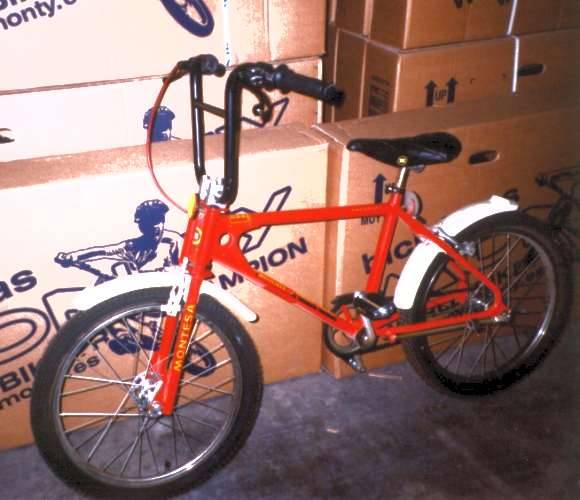 Primera bicicleta de bike trial - Montesita