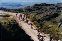 trekking y mountain bike en Quebrada del Condorito