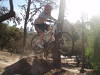 foto de en el salto antes de los dirts (mini dh)