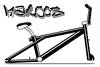 foto de dibujo de bmx