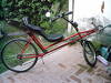 foto de bici reclinada