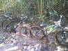 foto de pedaleando con barro en  el INTA!!!!!