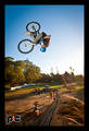 foto de Oscar Medina. Frontflip en las Sierras.