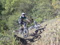 foto de Lucas volando en salto mejorado DH la boca!! Villa Dolores Cba.