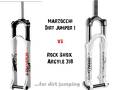 foto de marzocchi vs rock shox