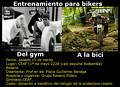 foto de charla taller sobre entrenamiento para bikers