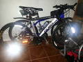 foto de Mtb y cinta reflectiva