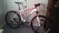 foto de ROBADA EN ARTURO SEGUI - VENZO VULCAN 29er BLANCA-ROJA-CELESTE