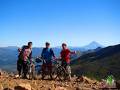 foto de lanin cara sur  sendero patagonico