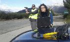 foto de En bariloche simulan medir la velocidad con un secador de pelo