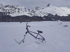 foto de Ski-bikes, bicicletas de nieve en Cerro Castor en Ushuaia