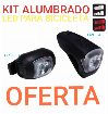 foto de Vendo Luces Bicicletas KIT BTWIN V100 CARGA USB