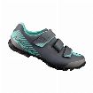 foto de Vendo Zapatilla Shimano MTB SH-ME3 Gris Plomo Verde Talle 37MTB - SPD - Sistema de cierre Cross X Tr