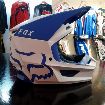 foto de Vendo Casco Fox con visera con imn