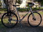  Bicicleta KHS urbana hibrida freno a disco. Cuadro cromoly.Impecable
