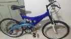 Bicicleta MTB rodado 24 doble suspensión con 5 velocidades, horquilla Logan con suspensión,frenos vb