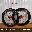 foto de Vendo JUEGO DE RUEDAS COMPLETAS PARA BICICLETA PLEGABLE 20 X 1 1/8″