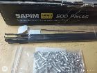 Rayos sapim race 284mm cabeza recta black