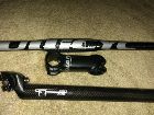 foto de Vendo COMBO MANUBRIO CARBONO 720mm stm y portasilla GIANT RACING CARBONO 30.9