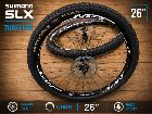 foto de Vendo Shimano SLX Mt65 UST TUBELESS++ CUBIERTAS++ ROTORES SLX 26